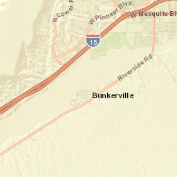 Bunkerville Street Map