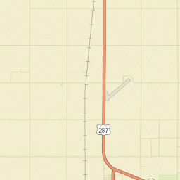 Cimarron County Street Map
