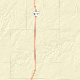 Harper County Street Map