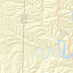 6155-6299 Missouri 173, Cape Fair, MO Street Map