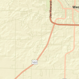 West Plains Street Map