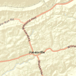 Lee County Street Map