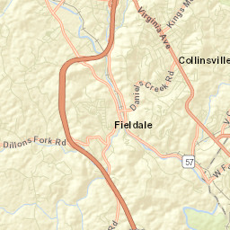Collinsville Street Map