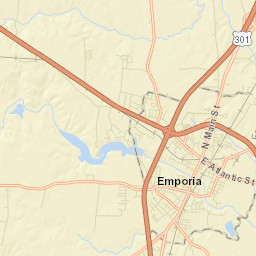 967 U.S. 58, Emporia, VA 23847, USA Street Map
