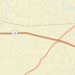 Southampton County Street Map