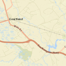 Courtland Street Map