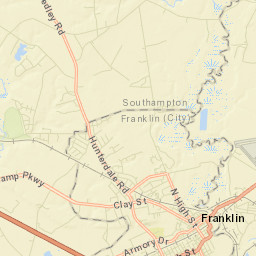 1178 Old Oak Lane, Carrsville, VA 23315 Street Map