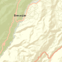 Montejaque Street Map