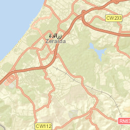 Zeralda Street Map