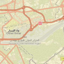 Bab Ezzouar Street Map