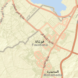 La Mohammedia Street Map