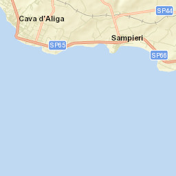 Cava d'Aliga Street Map