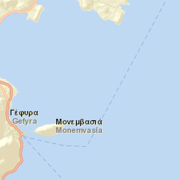 Géfyra Street Map