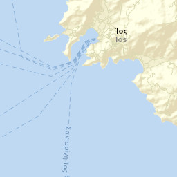 Íos Street Map