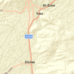 Elmalı Street Map