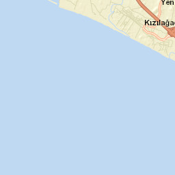 Kızılağaç Street Map