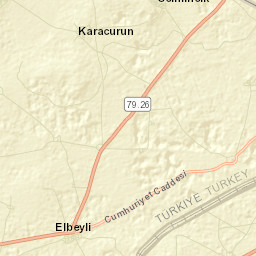 Elbeyli Street Map