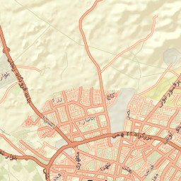 Zanjan Street Map