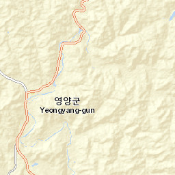Yeongyang-gun Street Map