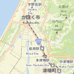Tsubata Street Map