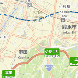 Imizu Shi Street Map