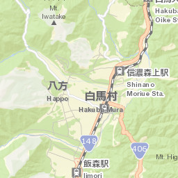 Hakuba Street Map
