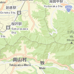 Takayama Street Map