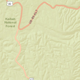 Jacob Lake Arizona Street Map