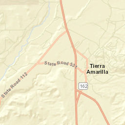 Tierra Amarilla Street Map