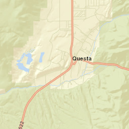 Questa Street Map