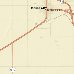 Boise City Street Map