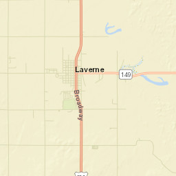 Laverne Street Map