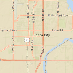 2100 Lake Rd Ponca City OK 74604 Street Map