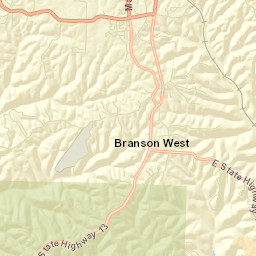 15361-15379 MO-13 business Reeds Spring MO Street Map