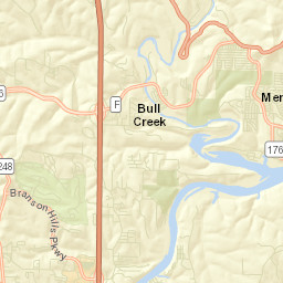 1185 Branson Hills Parkway, Branson, MO Street Map