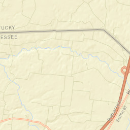 Handleyton Tennessee Street Map