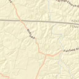 Nubia Tennessee Street Map