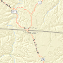 Haysville Tennessee Street Map