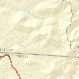 Chanute Tennessee Street Map