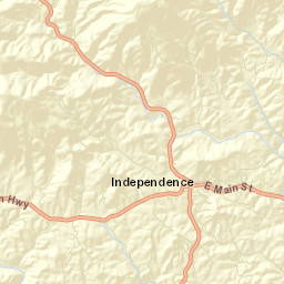 Independence Street Map