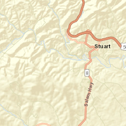 Stuart Street Map