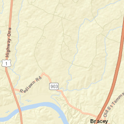 Bracey Street Map