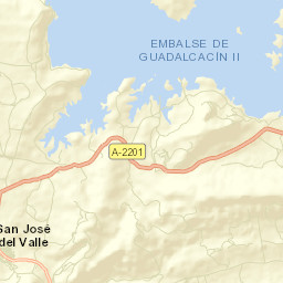 San José del Valle Street Map