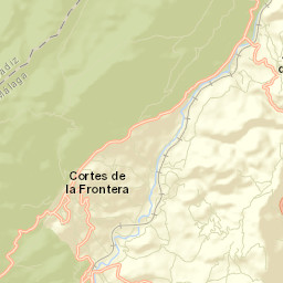 Cortes de la Frontera Street Map