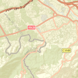 Khemis el Khechna Street Map