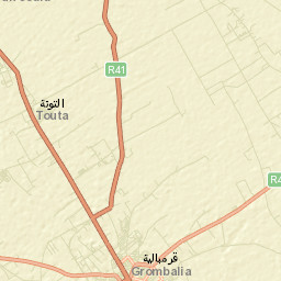 Grombalia Street Map
