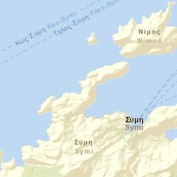 Sými Street Map