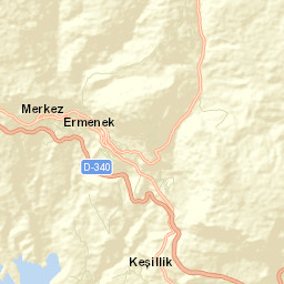 Ermenek Street Map