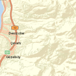 Denizciler Street Map