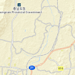 Hongseong Street Map